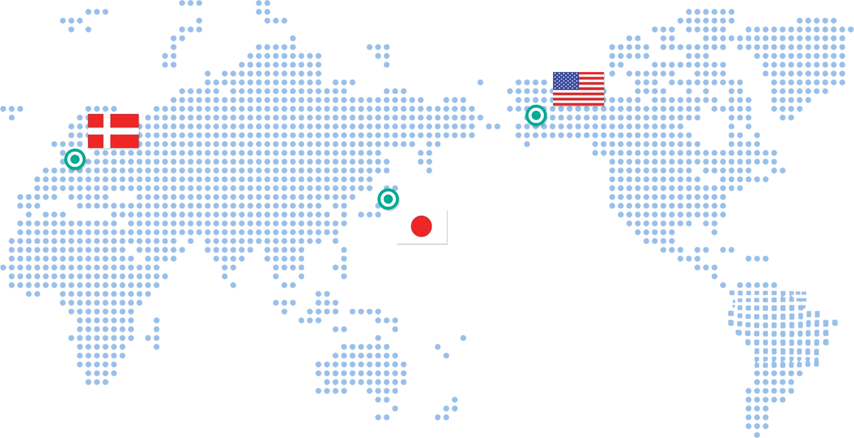 魚卵事業の取扱地域マップ